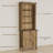71'' Tall Standard Bookcase With 2 Drawers-1090475634