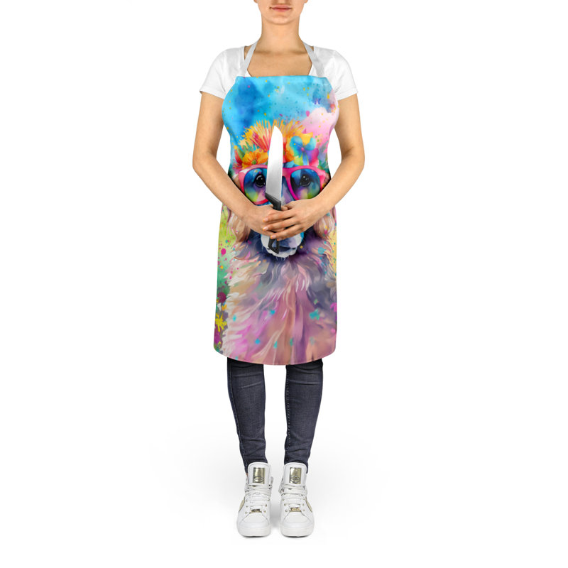 No Pattern Bib Apron