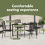 Rectangular 5 - Piece 4 - Person Outdoor Table Set