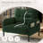 Corduroy Fabric, Comfortable Monochrome Single Person Wide Seat Chair, Suitable For Living Rooms And Bedrooms-304733811