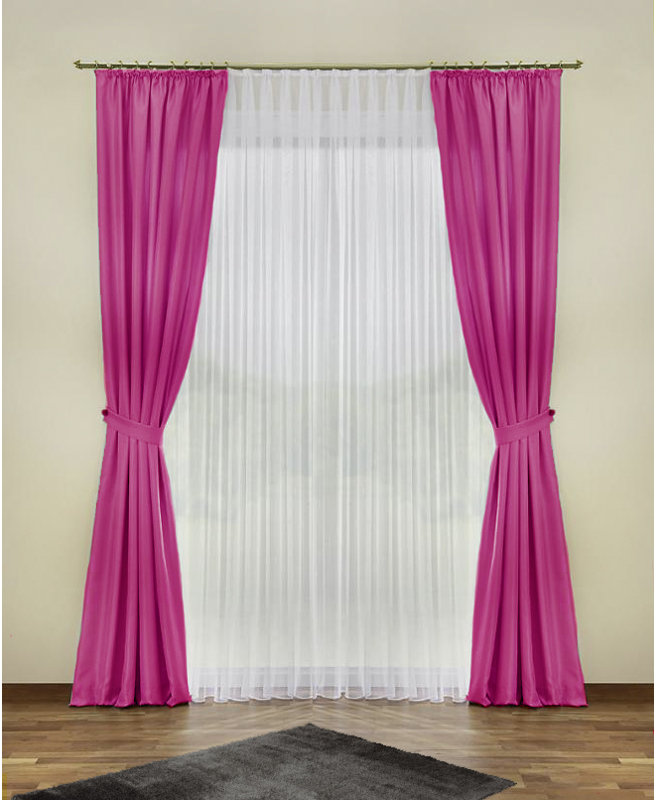 Anita Sheer Single Curtain Panel, 900cm Width x 225cm Drop