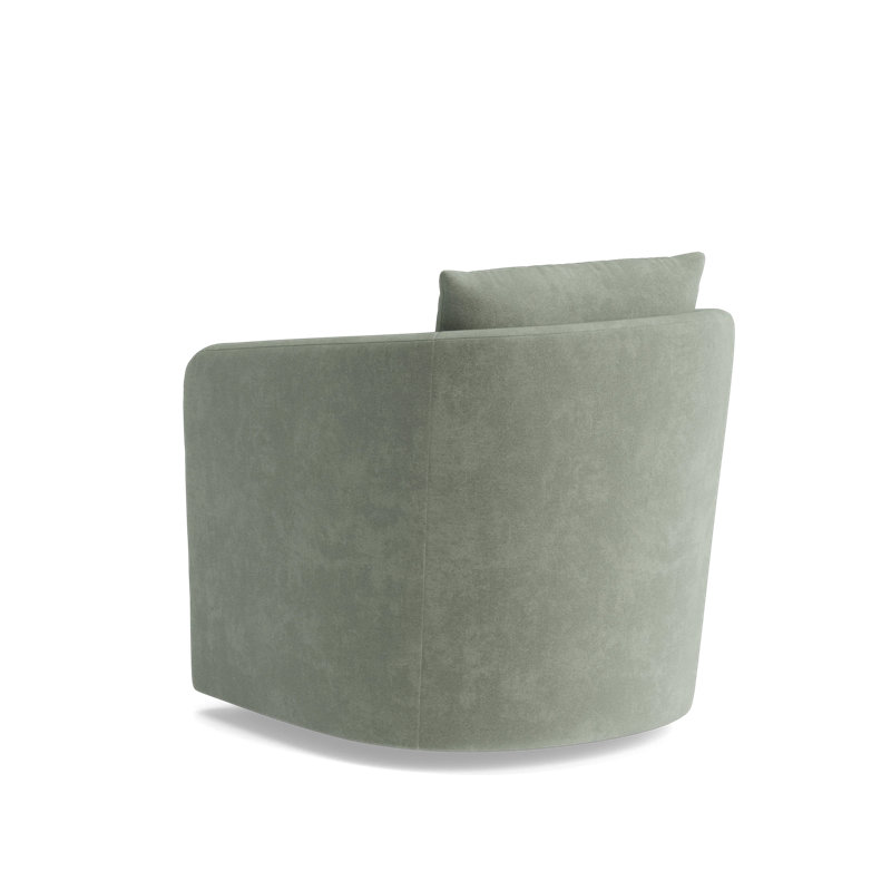Astrid Swivel Chair, Velvet - Sage
