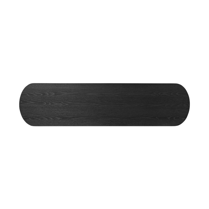 Tolle 6 Drawer Dresser-Drifted Matte Black Veneer