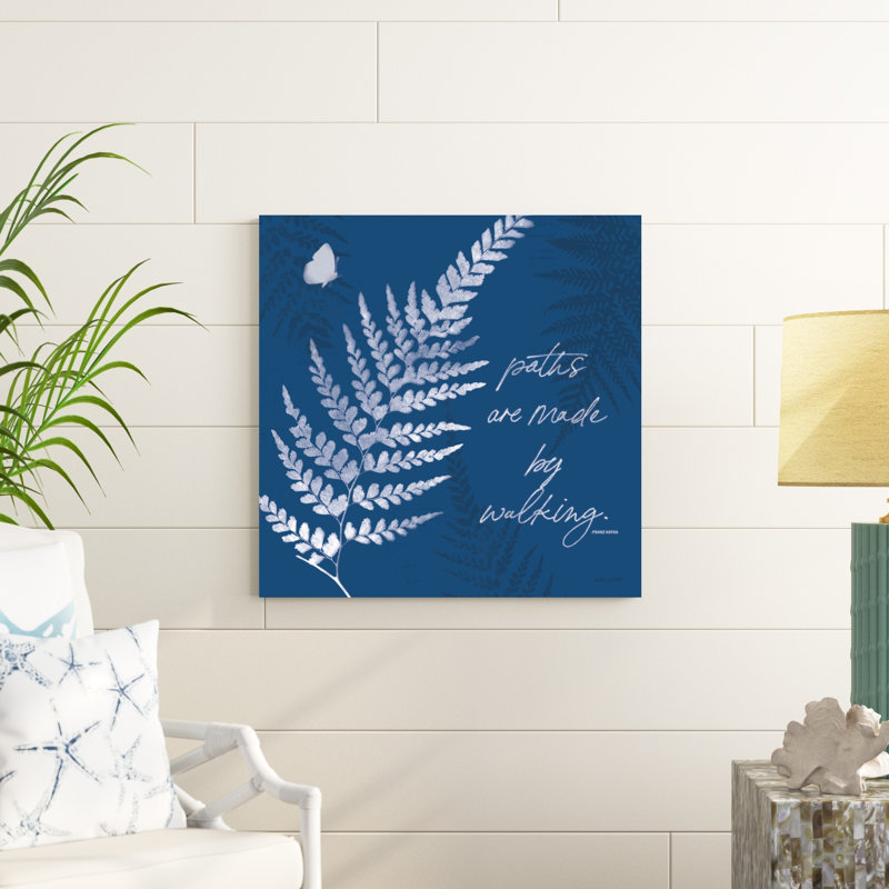 Bleu véritable III, H 30 po x l 30 po