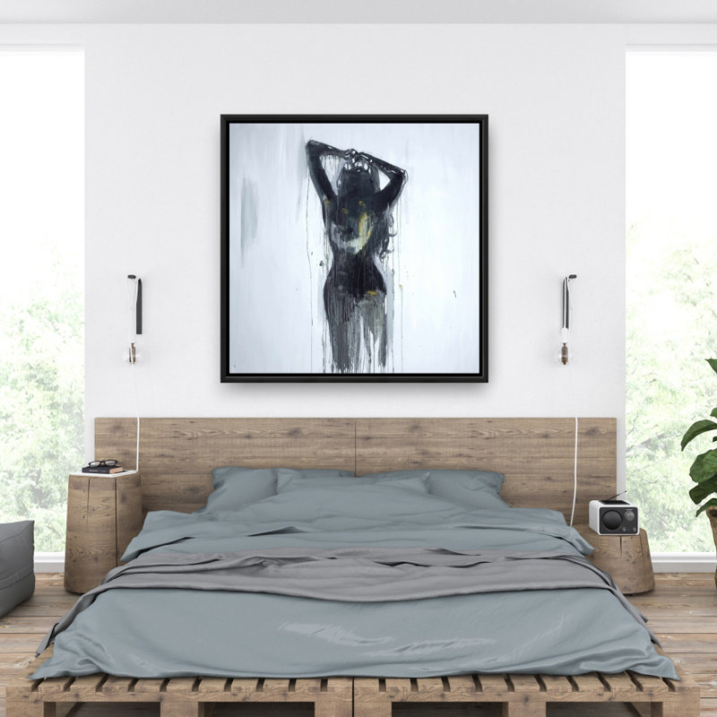 " Female Silhouette ", 36" H x 36" W