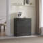 Buffet 30,9 po avec tablettes et portes réglables Cesiro-752156799-760077343