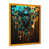 Impression dorée sur toile encadrée