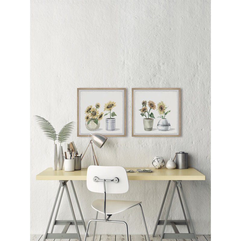 Always In Bloom by Parvez Taj - 2 Piece Single Picture Frame Painting Set, 45" H x 45" W x 3.81" D