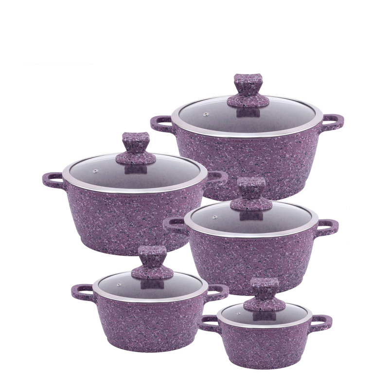 Porcina 5 - Piece Aluminum Cookware Set