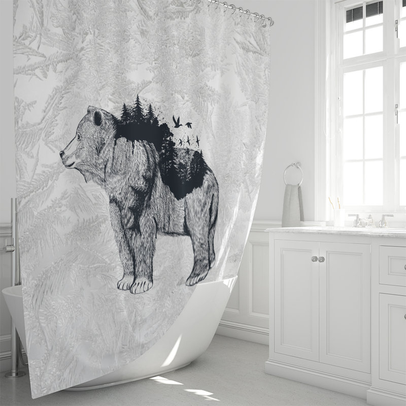Shower Curtain, 70"H x 90" W