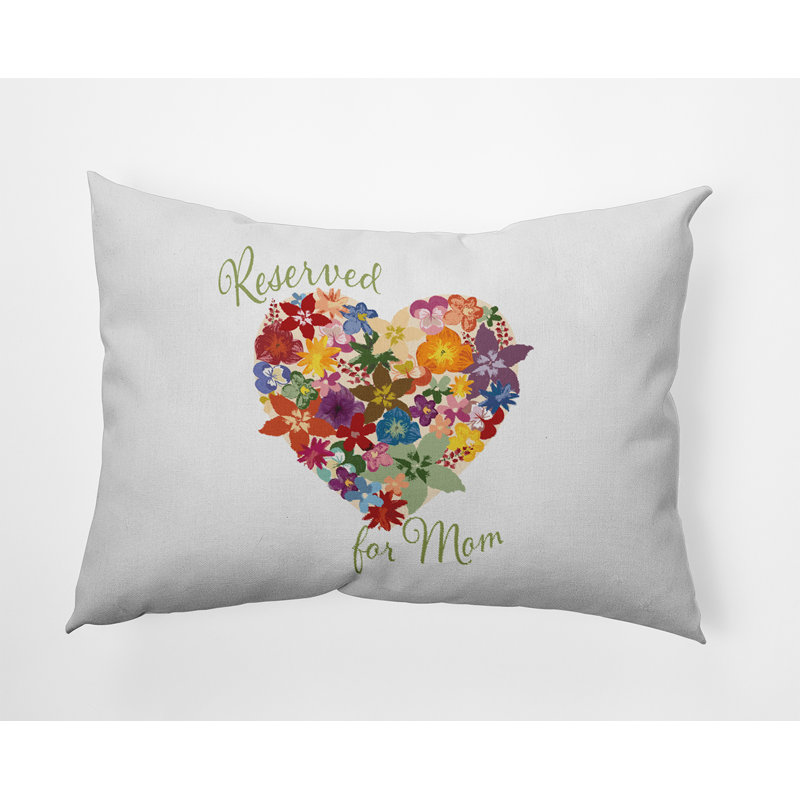 Reversible Throw Pillow, Yellow/Green/Orange Floral