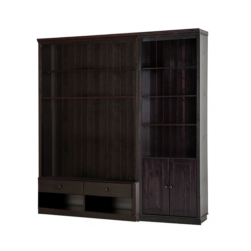Delmonta Unfinished Entertainment Centre for TVs up to 55", Havana Lacquer