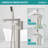 Floor Tub Spout with Diverter-93467026