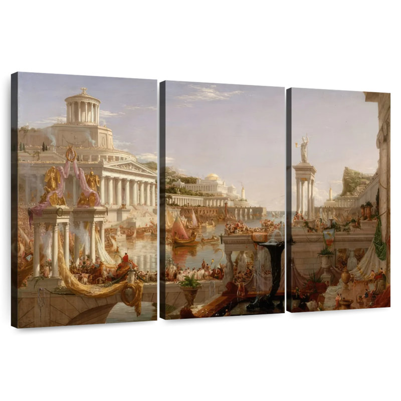 Lilie The Course Of Empire, H 32 po x l 50 po