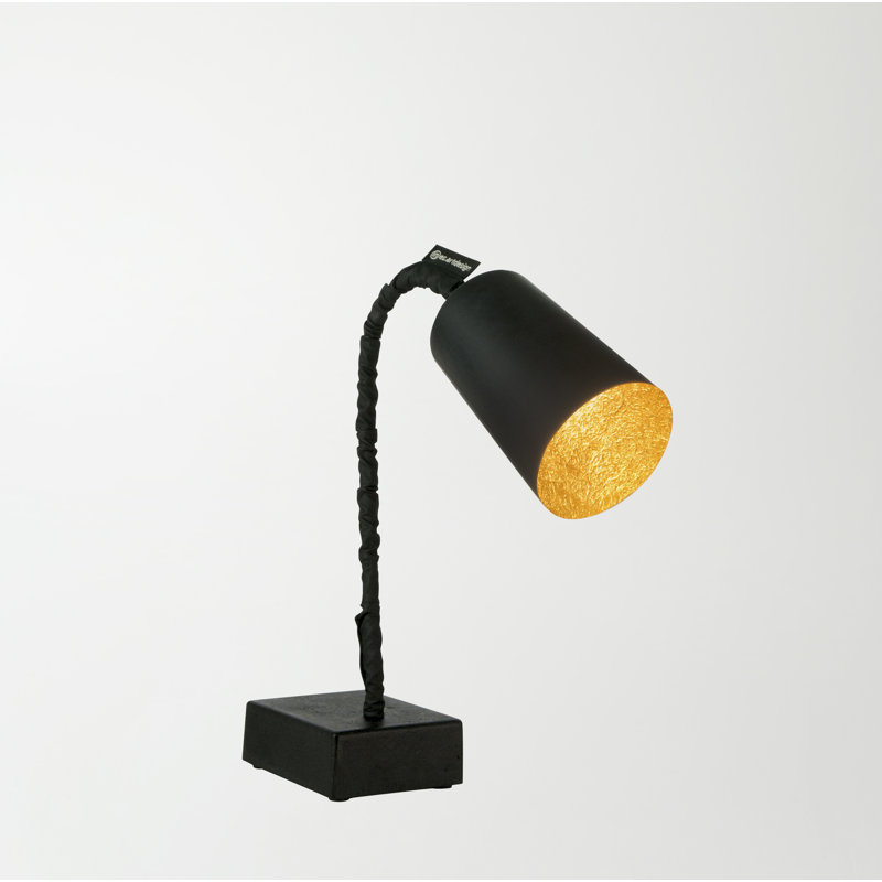 Adjustable Metal Desk Lamp, Gold