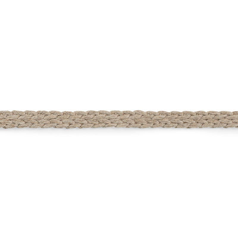Ruban de lin tressé étroit, Naturel
