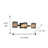 Cheryl 3 - Light Vanity Light