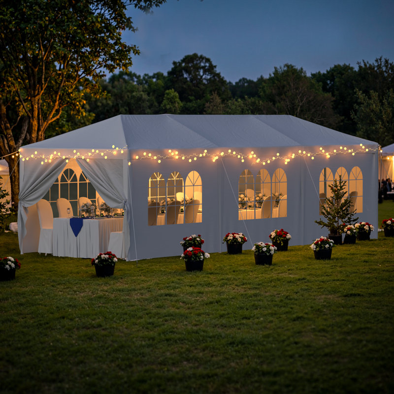 10x30 Ft Party Tent Heavy Duty, Wedding Tent, Event Tent For Parties