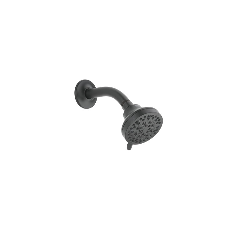 Multi Function Adjustable Shower Head, Matte Black