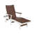 Chocolate Brown/White