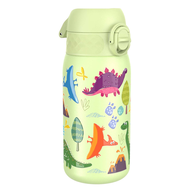 Ion8 Stainless Steel Water Bottle, Dinosaurs