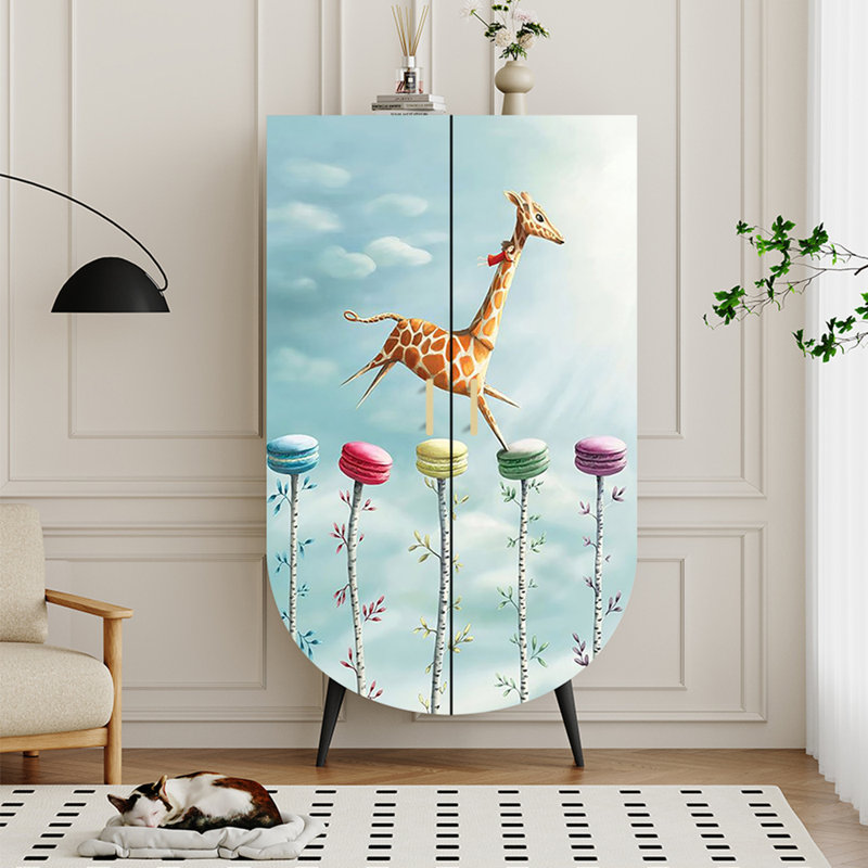 Armoire luxueuse en bois massif de style français
