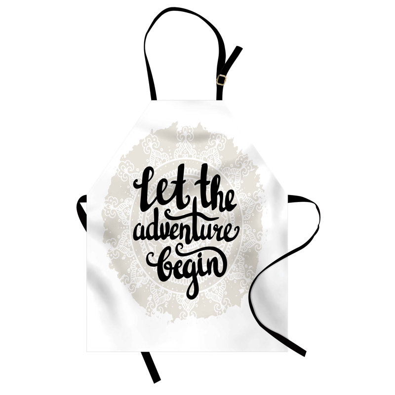 No Pattern Bib Apron