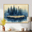 Forêt d'hiver sur bois, diapositive Harmony II - forêt, art mural-1740374146-1740374154-1740374156