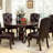 Cecily 6 - Person Pedestal Dining Set