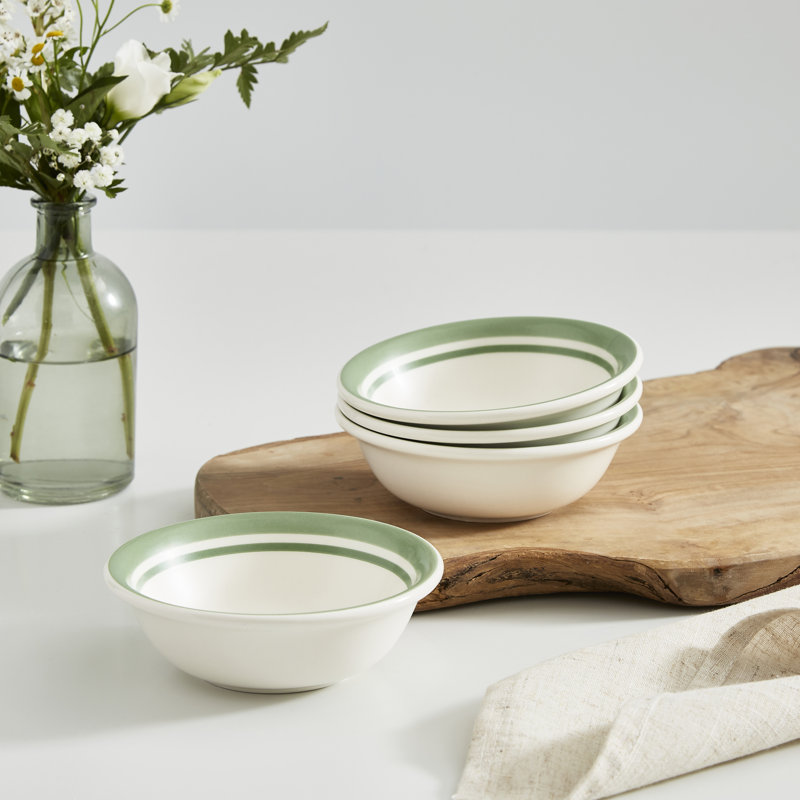 Portmeirion, Potters Stripe - Bowls, Green