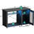 Eleodoro 55-75 Gallon Rectangle Aquarium Stand with Power Outlets & LED Light,Fish tank stand-484963126