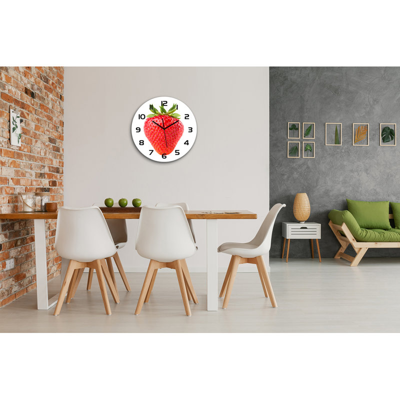 Jeroen Glass Wall Clock