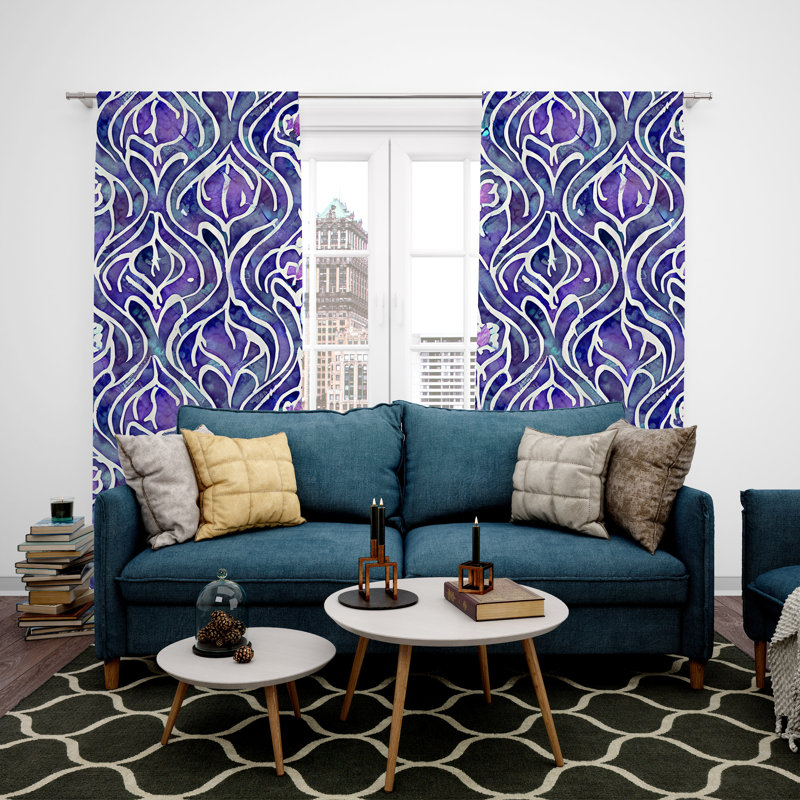 Brevik Room Darkening Curtain Pair, 40" W x 61" L