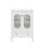 Meuble-lavabo simple 24 po avec comptoir en céramique 24 po