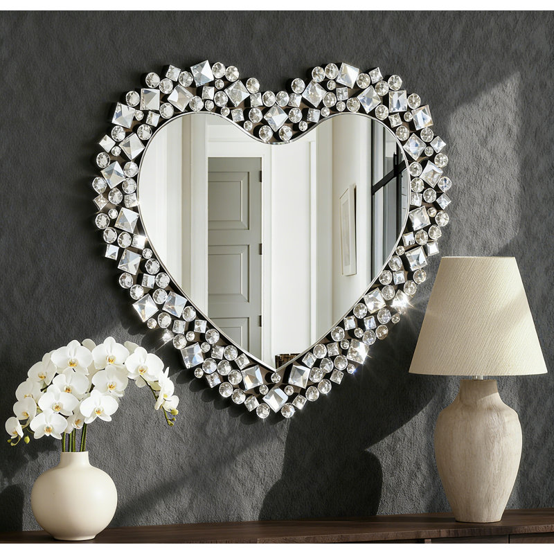 Faustine Bathroom Decorative Wall Mirror Vanity Mirror