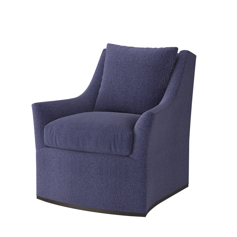 Chaise pivotante Riley, Dune, Indigo Dutton (tissu performance) 1352-54