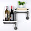 Oregon 2 Piece Industrial Pipe Shelves-166047957