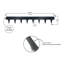 Metal Lawn Edging Garden Border With Pegs 15cm High - 5 Pieces-122609437