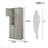 Bathroom Storage Cabinet with Tip-Out Laundry Hamper, Freestanding Tall Cabinet with Adjustable Shelves, Storage Organizer for Bathroom, Kitchen, Laundry Room-2041962066