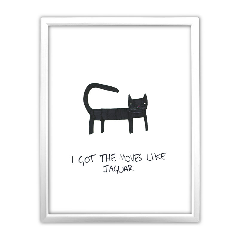 Bonner Single Picture Frame Print, White