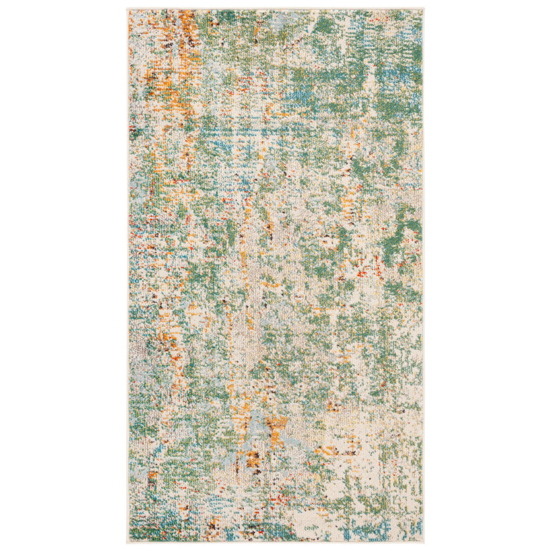 Safavieh Madison Performance Abstract Rug & Reviews | Wayfair