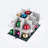 Ornament Storage Box - Flip Top Organizer Cube With 24 Individual Compartments and Dividers - For Christmas Bulbs and Decorations by Elf Stor-428665312