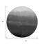 Tapis rond 8 po gris et argent
