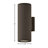 Silo 2 - Bulb 12" H Outdoor Armed Sconce-1081183278