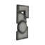 Teo Wall Sculpture Charcoal