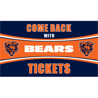 Come Back with Tickets PVC Doormat