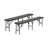 Folding Bench Folding Chair Set