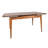 Modern Extendable Dining Table, Walnut & White, 51.2 x 31.5 x 31.5 inches | 100% MDF with Plastic Legs | Extends to 65.4 inches | Supports up to 77 lbs | Stylish Solid Color Design for Contemporary Dining Spaces-1219911154