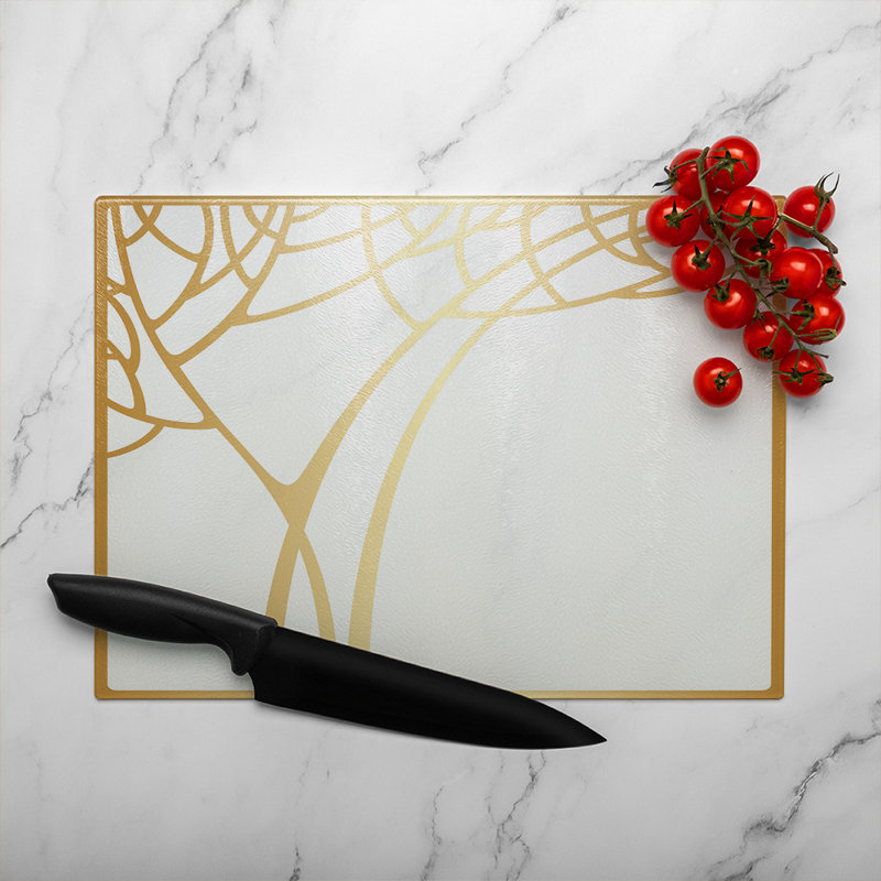 Tree Glass Chopping Board