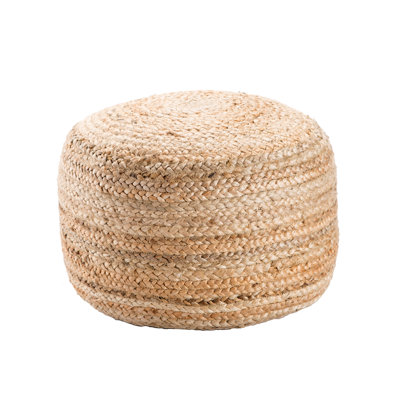 Teele 18" Wide Round Pouf Ottoman